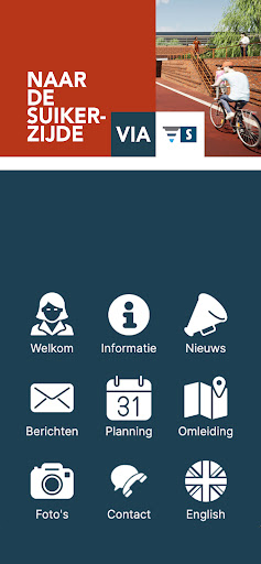 Android application Naar de Suikerzijde screenshort