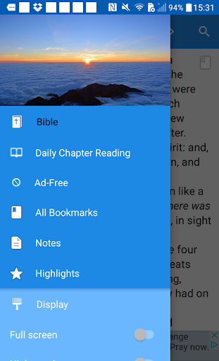Android application Book Of Revelation - KJV Bible screenshort