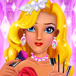 Cover Image of 下载 Pink Princess Makeup salon gam  APK