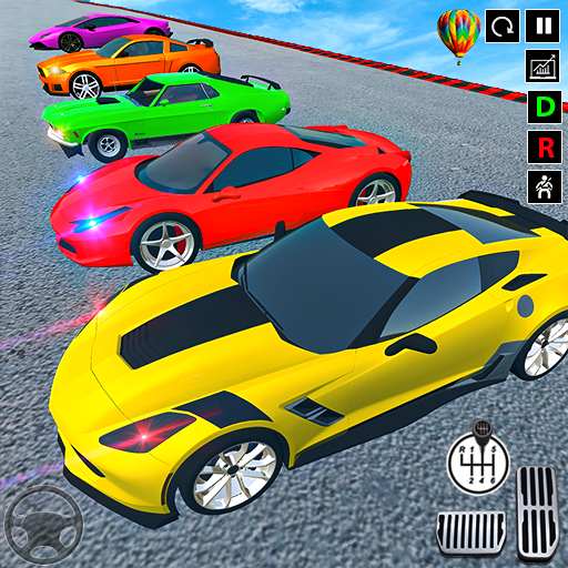 US Car stunts 3D Car Race Game logo