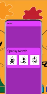 Spooky Month Coloring Book
