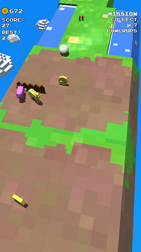 Android application Egg Zag – Endless Runner Game screenshort