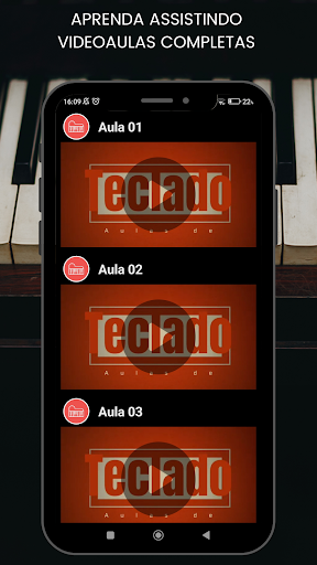Aulas de teclado Screen 2