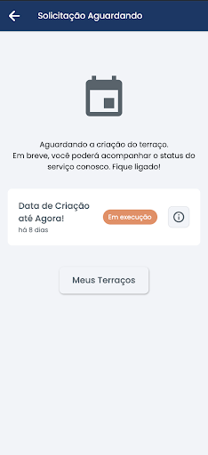Android application Terraço Fácil screenshort