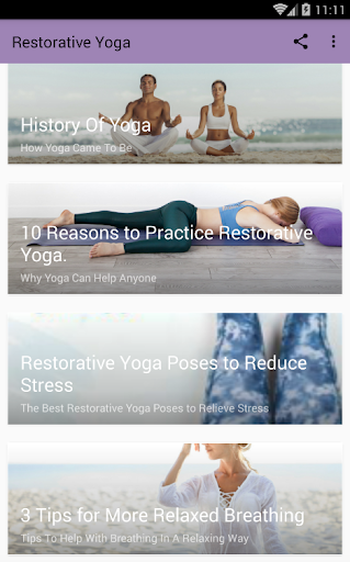 RESTORATIVE YOGA