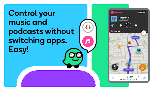 Waze - GPS, Maps, Traffic Alerts & Live Navigation  APK screenshots 3