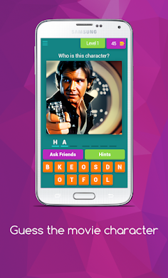 Guess the movie character - Screenshot 1