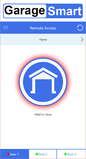 Android application GarageSmart - Door Opener screenshort