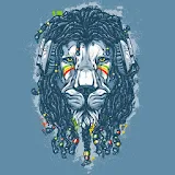 Rastafarian Lion GO Keyboard icon