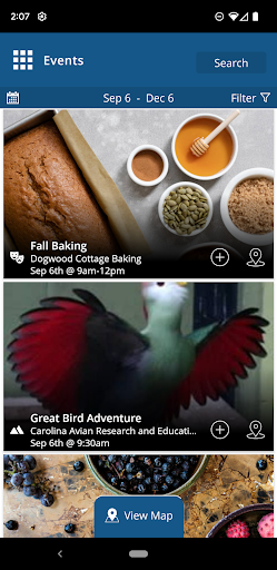 Screenshot of Explore Asheville
