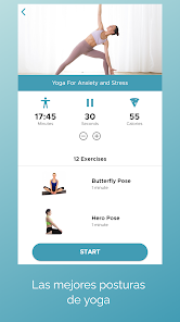 Screenshot 4 Posturas de yoga para relajar  android