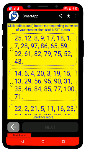 SmartApp Screen 3