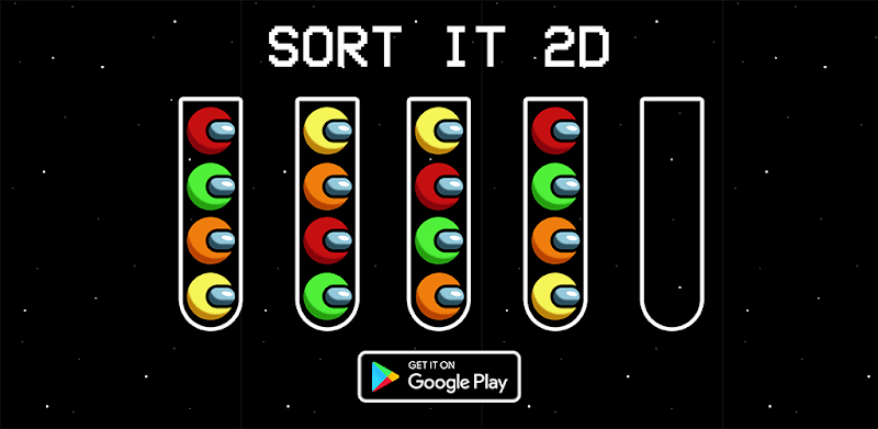Sort It 2D - Ball Sort Puzzle