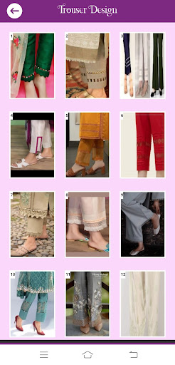 Ladies Trouser Design 2024 Screen 2