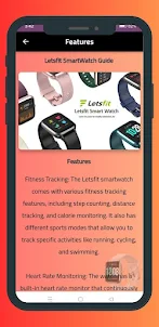 Letsfit Smartwatch Guide