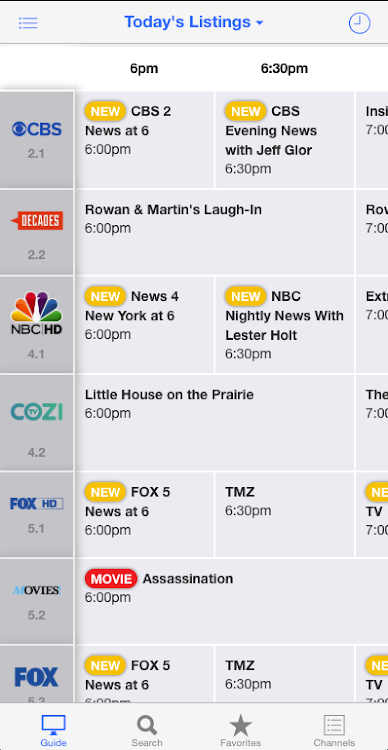 TV Listings Guide USA - 1.6.0 - (Android)