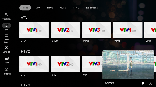 iMedia - Xem TV HD và Radio Screen 2