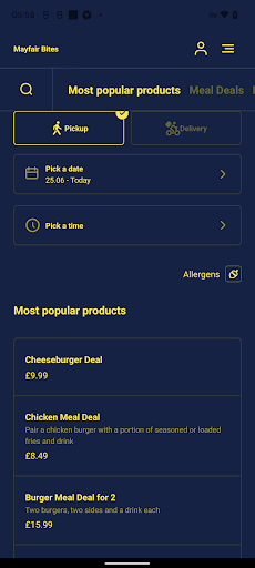 Mayfair Bites Screen 3