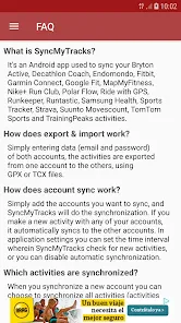 Literaire kunsten Rechtzetten Merchandiser SyncMyTracks (Trial version) - Apps on Google Play