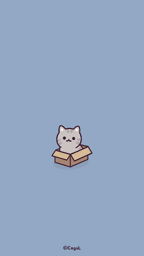 Android application 카카오톡 테마 - 고등어 박스냥이 screenshort