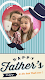 screenshot of Father's day photo frame 2024