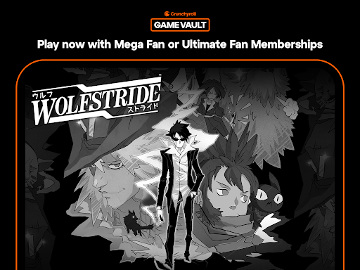 Screenshot of Crunchyroll: Wolfstride