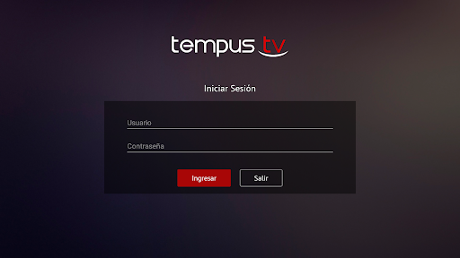 TempusTV - Android TV Screen 3