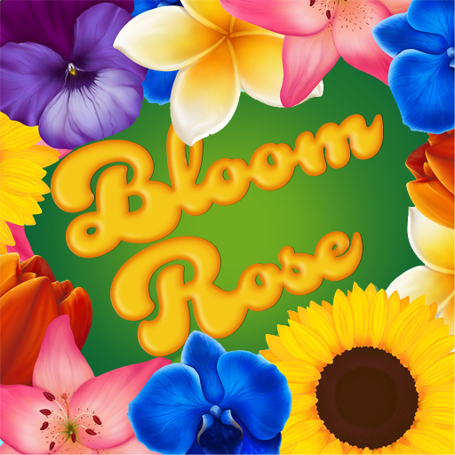 Bloom Rose - Match 3 Puzzles logo