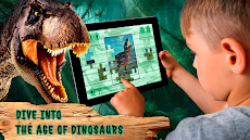 恐竜ゲーム：インターネットのないパズルのおすすめ画像2