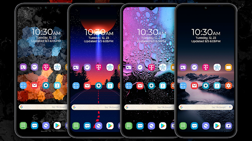 Samsung A45s Launcher: Themes Screen 2