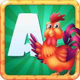 Russian ABC for kids, Alphabet icon