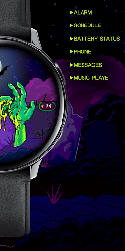 Halloween Zombie Green Hand_Wa Screen 3