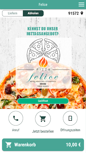Android application Felice screenshort
