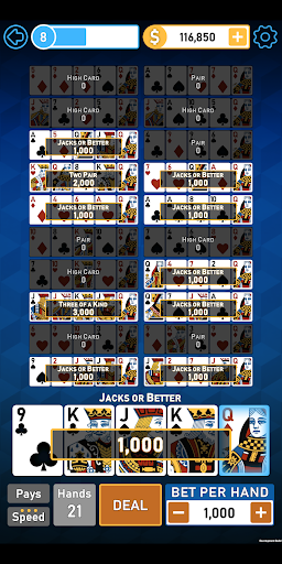 Video Poker Multi Bonus 4