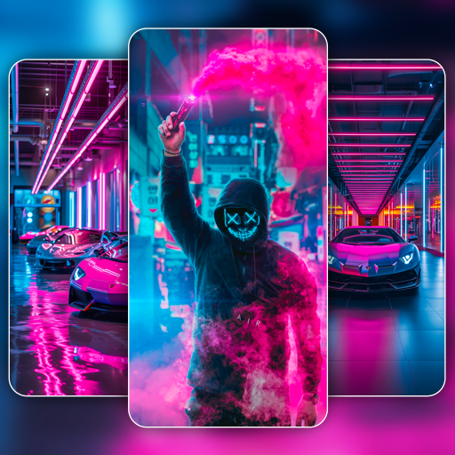 Neon Wallpaper In 4K Colorful - AppWisp.com