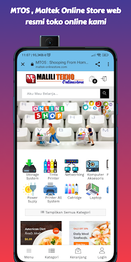 Maltek OnlineShop Screen 3