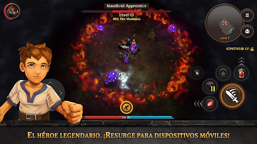 Vista previa de la aplicación
