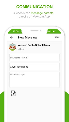 Vawsum - School App - ERP Screen 3