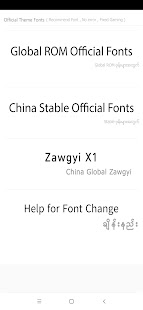 TTA Mi Official Myanmar Unicode Font 1.0.5 APK screenshots 2