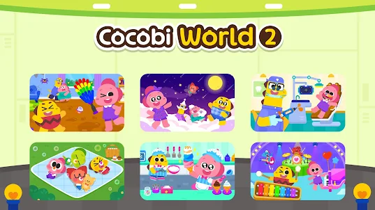 Cocobi World 2 -Kids Game Play
