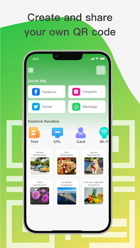 Android application QR ScanCode X screenshort