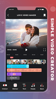 Love video maker with musicのおすすめ画像4