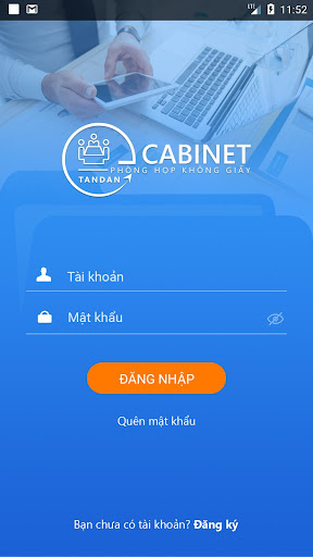 Android application TD e-Cabinet - Họp không giấy screenshort