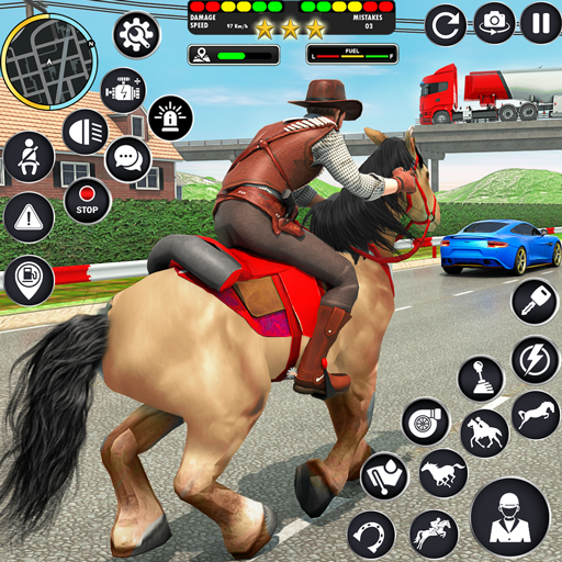 Download do APK de cavalo corrida jogos 3d para Android