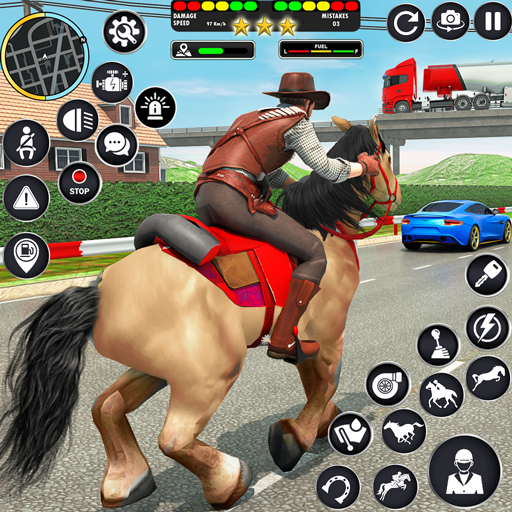 Download do APK de jogo de equitação - simulador de cavalo 3d