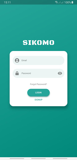 Android application SIKOMO screenshort