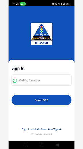 Android application RTOSeva:Book RTO Svcs. Online screenshort