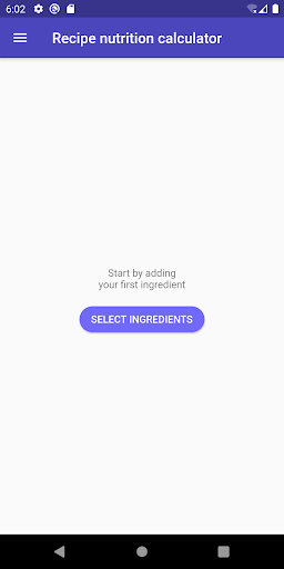 Foodsum - Recipe Nutritions Screen 2