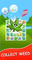 Blast Match 3 Flowers Blossom in Garden Weed Game