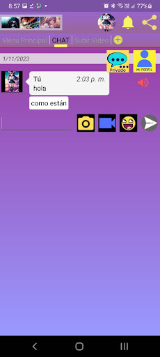 Chat otaku 2 Screenshot 2 - AppWisp.com